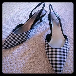 Checkered Pointed Heels
